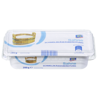 aro Schmelzkäse Sahne 50 % Fett 200 g Packung