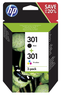 HP Tintenpatrone 301 Twinpack