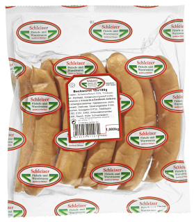 Schleizer Bockwurst 10er / 1000g