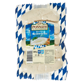 Ponnath Münchner Weißwürste 300g
