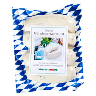 Vinzenzmurr Original Münchener Weißwurst  -...