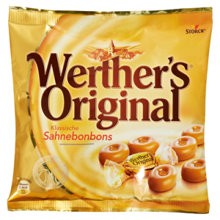 Werthers Original Sahnebonbons - 1 x 245 g Beutel