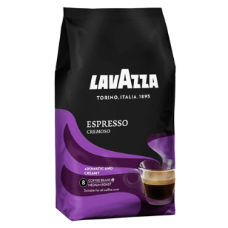 Lavazza Kaffeebohnen Espresso Cremoso - 1,00 kg Beutel