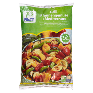 Frosta Grill-Pfannengemüse Mediterran tiefgefroren - 1,50 kg Beutel