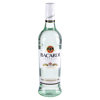 Bacardi Superior White Rum Carta Blanca 37,5 % Vol. -...