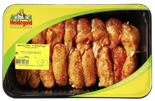 Heidegold Chicken wings gewürzt je kg (ca. 800g)