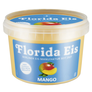 Florida Eis Mango tiefgefroren - 500 ml Becher