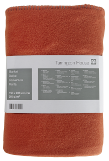 Tarrington House Fleecedecke gekettelt