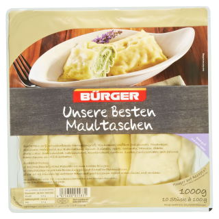 Bürger Unsere Besten Maultaschen 10er / 1kg