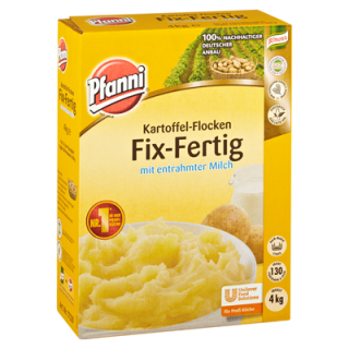 Pfanni Kartoffel Flocken Fix-Fertig - 4,00 kg Schachtel