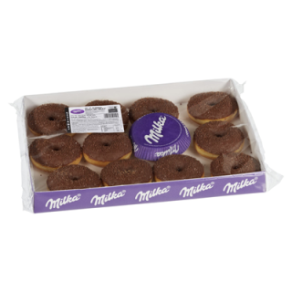 Milka Chocolate Donut tiefgefroren fertig gebacken - 1 x 500 g 1 Karton
