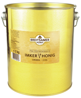 Breitsamer Imkerhonig cremig - 2 kg Eimer