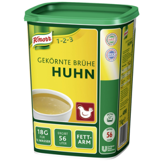 Knorr gekörnte Brühe Huhn -  1 kg Dose