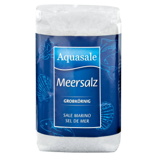 Meersalz Aquasale grob 1kg