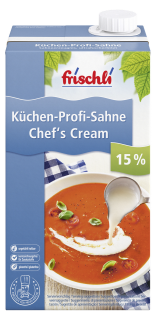 Frischli Küchen-Profi-Sahne 15 % Fett - 1,00 kg Packung