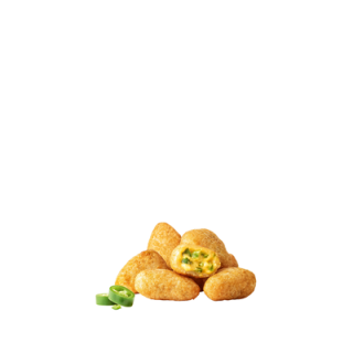 SALOMON FoodWorld Chili & Cheese Nuggets tiefgefroren, vegetarisch, ca. 48 - 53 Stück, vorgebacken, Käse mit Jalapeno Stückchen im knusprigen Backteig 1 kg Beutel