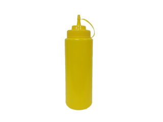 METRO Professional Spenderflasche Gelb 1025 ml Ø 8 cm