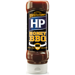 HP Honey BBQ Sauce  Honey 465g - 250 g Flasche