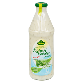Kühne Joghurt Kräuter Dressing leicht - 1,00 kg Flasche