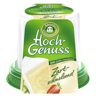 Champignon Cambembert Hochgenuss zart schmelzend...