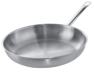 METRO Professional Edelstahlpfanne rund Ø 32 cm
