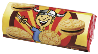 Wikana Wikinger Kakao Gebäck - 85 g Rolle