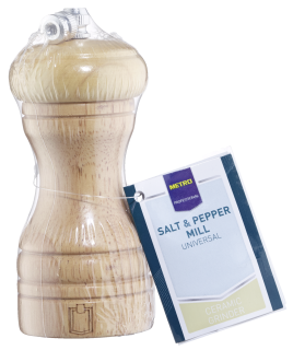 METRO Professional Salz & Pfefferm?hle Natur Holz...