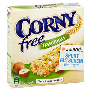 Corny Free Haselnuss 6x25g