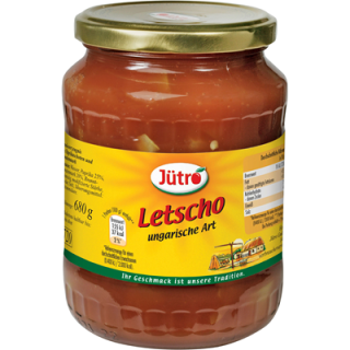 Juetro Letscho - 720 g Glas