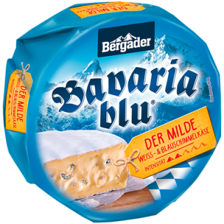 Bavaria blu der Milde Weichkäse mit Weiß-...