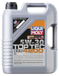 Liqui Moly Motoröl Top Tec 4200 5W-30 - 5,00 kg...