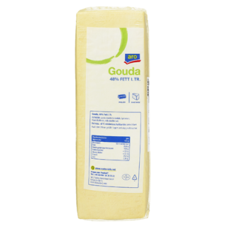 aro Gouda 48 % Fett ca. 3 kg Block je kg