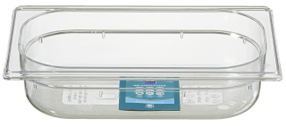 METRO Professional GN Behälter 1/4 Polycarbonat (PC) 65 mm - 200 g Stück