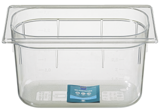 METRO Professional GN Behälter 1/4 Polycarbonat (PC) 150 mm - 360 g Stück