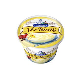 Nicolait Frischkäse Vanille 5,5 % Fett - 1 x 500 g Becher
