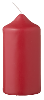 METRO Professional Stumpenkerzen Red 100 x Ø 48 mm...