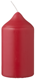 METRO Professional Stumpenkerzen Red 130 x Ø 68 mm