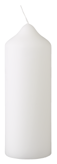 METRO Professional Stumpenkerzen White 200 x Ø 68...