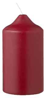 METRO Professional Stumpenkerzen Bordeaux 150 x Ø...