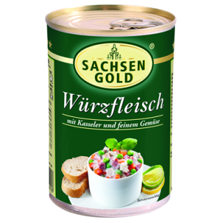 Sachsengold Würzfleisch - 400 g Dose
