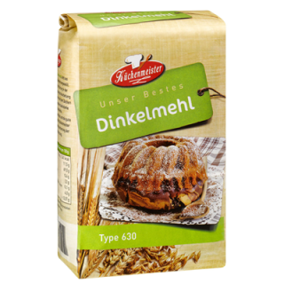 Küchenmeister Dinkelmehl Type 630 1 kg