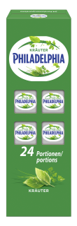 Philadelphia Frischkäsezubereitung Kräuter 64 %...