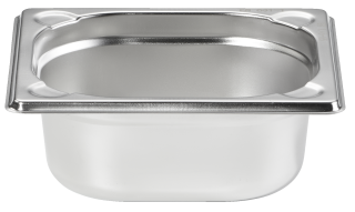 METRO Professional GN Behälter 1/6 Chrom-Nickel-Edelstahl 65 mm - 360 g Stück