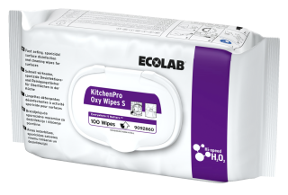 Ecolab Desinfektionstücher KitchenPro Oxy Wipes S