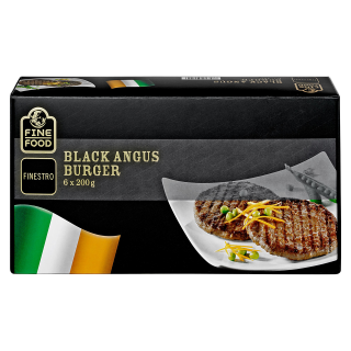 METRO Premium Black Angus Burger - 1,20 kg Packung