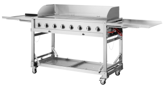 METRO Professional Edelstahl Eventgrill 8-flammig