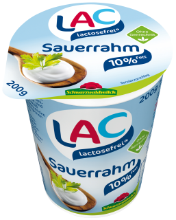 Schwarzwaldmilch Sauerrahm 10 % laktosefrei - 1 Becher