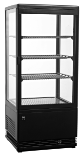 METRO Professional Kühlvitrine GGC2078B Schwarz