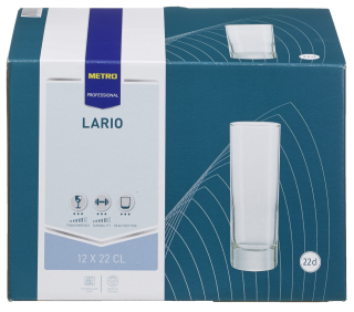 METRO Professional Lario Longdrinkglas 22 cl - 12 Stück