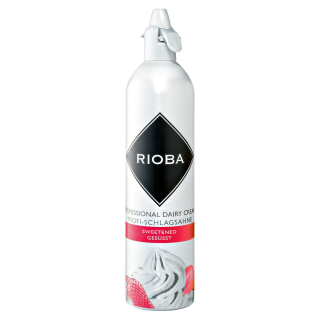 Rioba Sprühsahne gesüßt 35 % Fett - 1 Dose